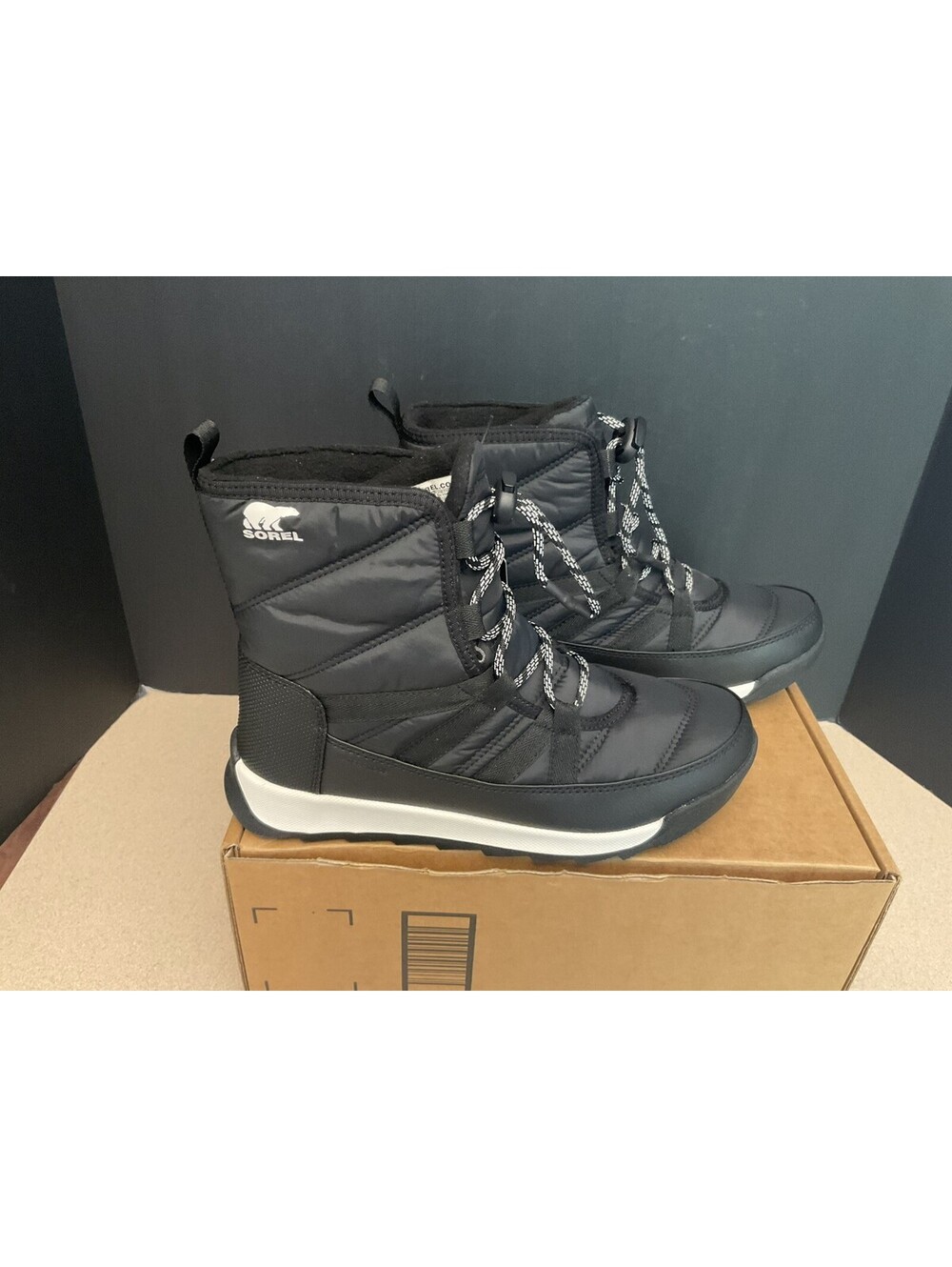 New! Youth’s Girls Sorel Whitney II Fleece-Lined Winter Boots. Size 6Y. Nice!!!